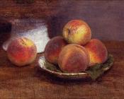 亨利方丹拉图尔 - Bowl of Peaches